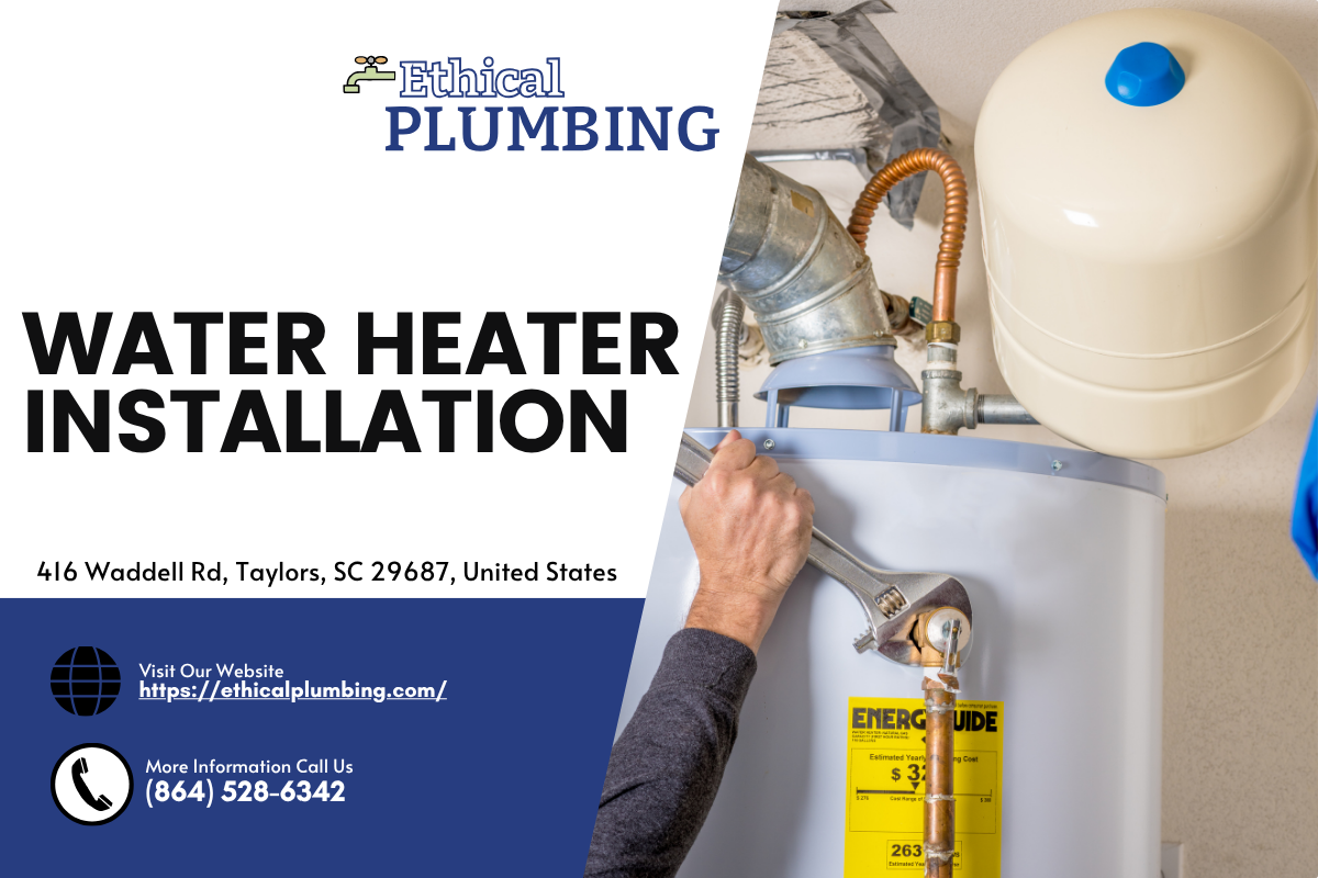 water heater installation